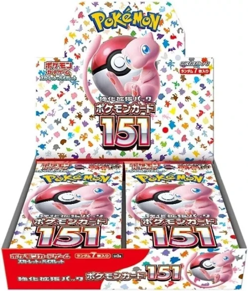 Pokemon TCG Japanese 151 Booster Box SEALED Pokemon Card Sv2a
