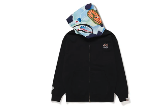 【 BAPE X BAYC 】SHARK FULL ZIP HOODIE  Size : 2L