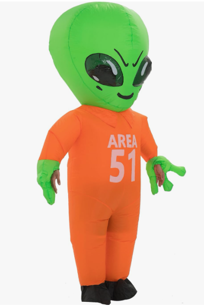 Inflatable Halloween Costume Alien Costume