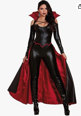 Halloween Vampire Costume for Women Size: S-L