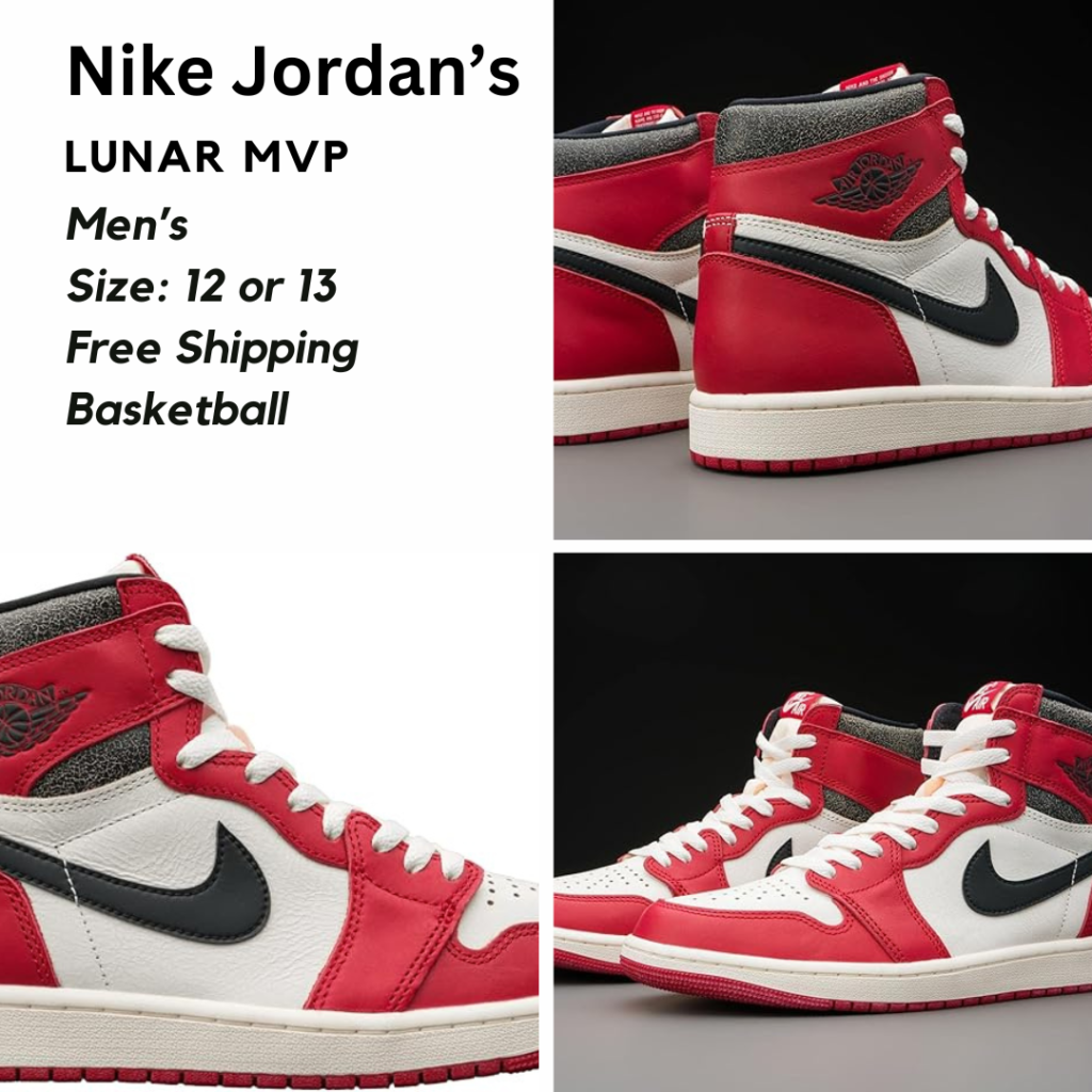 Nike Jordan Lunar MVP Pregame Red – photo 2 of 2