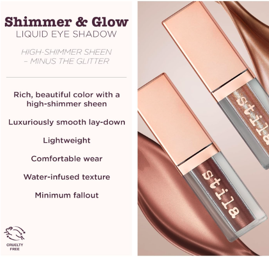 stila Shimmer And Glow Liquid Eye Shadow Color : Compassionate – photo 2 of 3