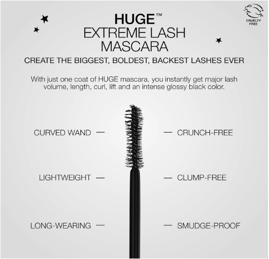 stila HUGE Extreme Lash Mascara Color: Black – photo 4 of 4