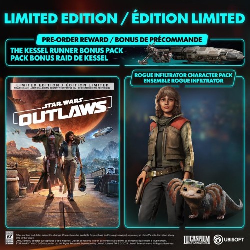 Star Wars Outlaws - Limited Edition (Amazon Exclusive), PlayStation 5