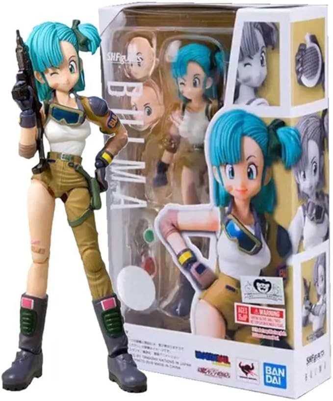 13cm Anime Dragon Ball Z Bulma Action