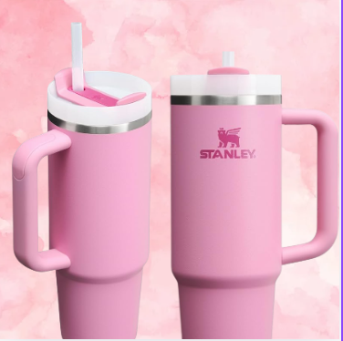 Stanley Quencher H2.0 FlowState Stainless Steel Vacuum Insulated Tumbler Pink – photo 2 of 2