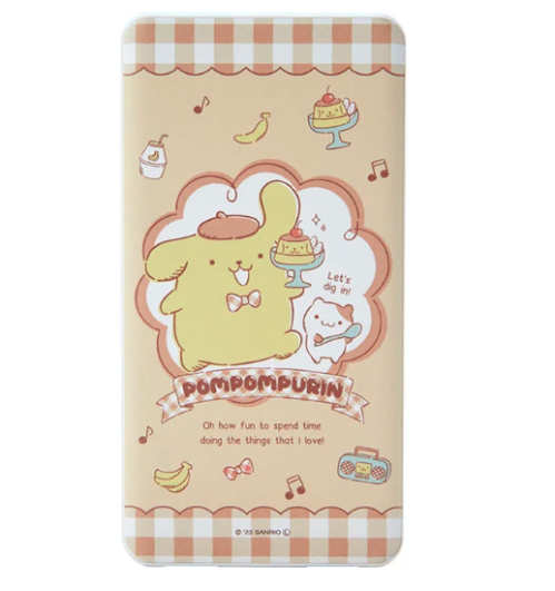 Pom Pom Purin USB-output lithium-ion polymer charger