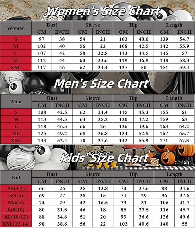 YEAXLUD Family Matching Halloween Pajamas Adult Onesie Couples Men Pjs Women's Novelty One-piece Pajamas – photo 5 of 5