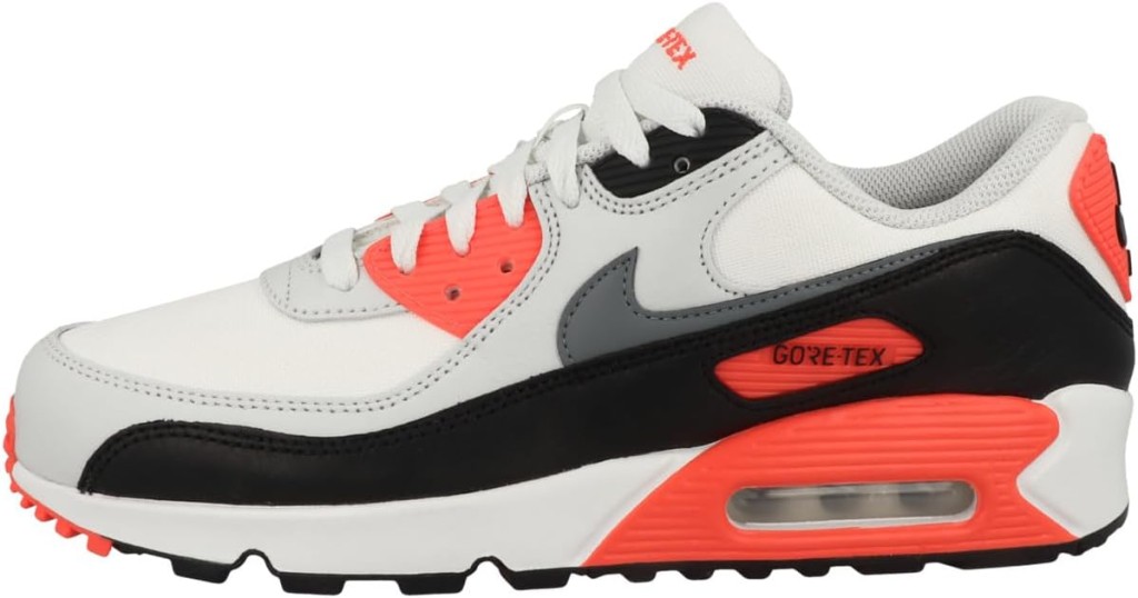 Nike Air Max 90 Gore-TEX Men's Shoes (FD5810-200,Medium Olive/Cargo Khaki/Burgundy)