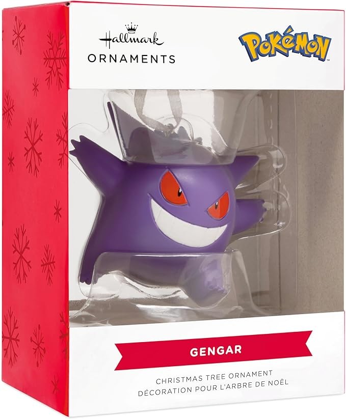 Hallmark Pokémon Gengar Christmas Ornament