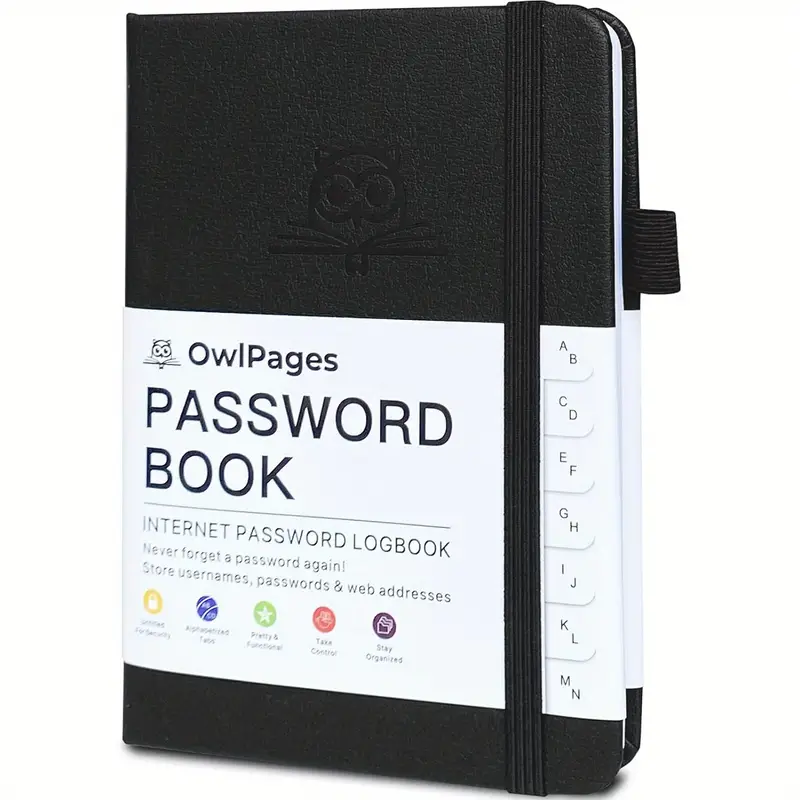 Internet Password Book Pink and Black – photo 2 of 3