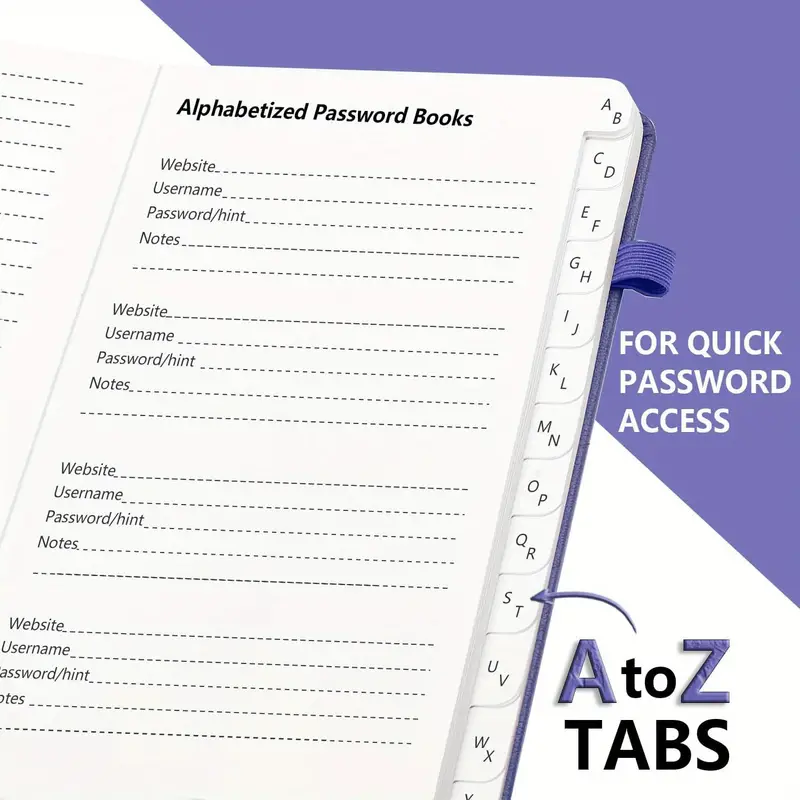 Internet Password Book Pink and Black – photo 3 of 3