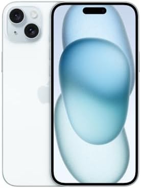 Apple iPhone 15 Plus, 256GB, Blue - Unlocked (Renewed Premium)