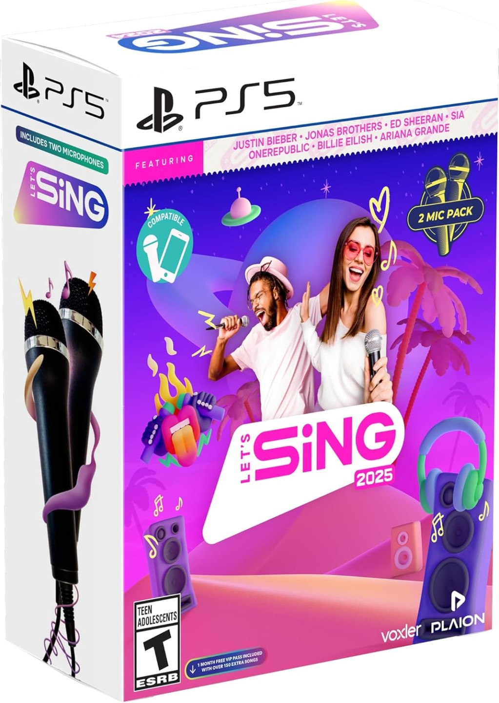 Let’s Sing 2025 (2 mic bundle) - PlayStation 5 – photo 3 of 5