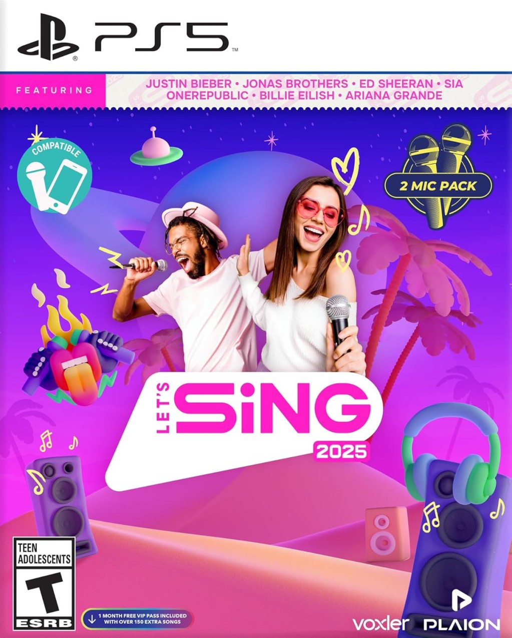 Let’s Sing 2025 (2 mic bundle) - PlayStation 5 – photo 5 of 5