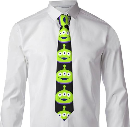 Toy Story Alien Anime Necktie