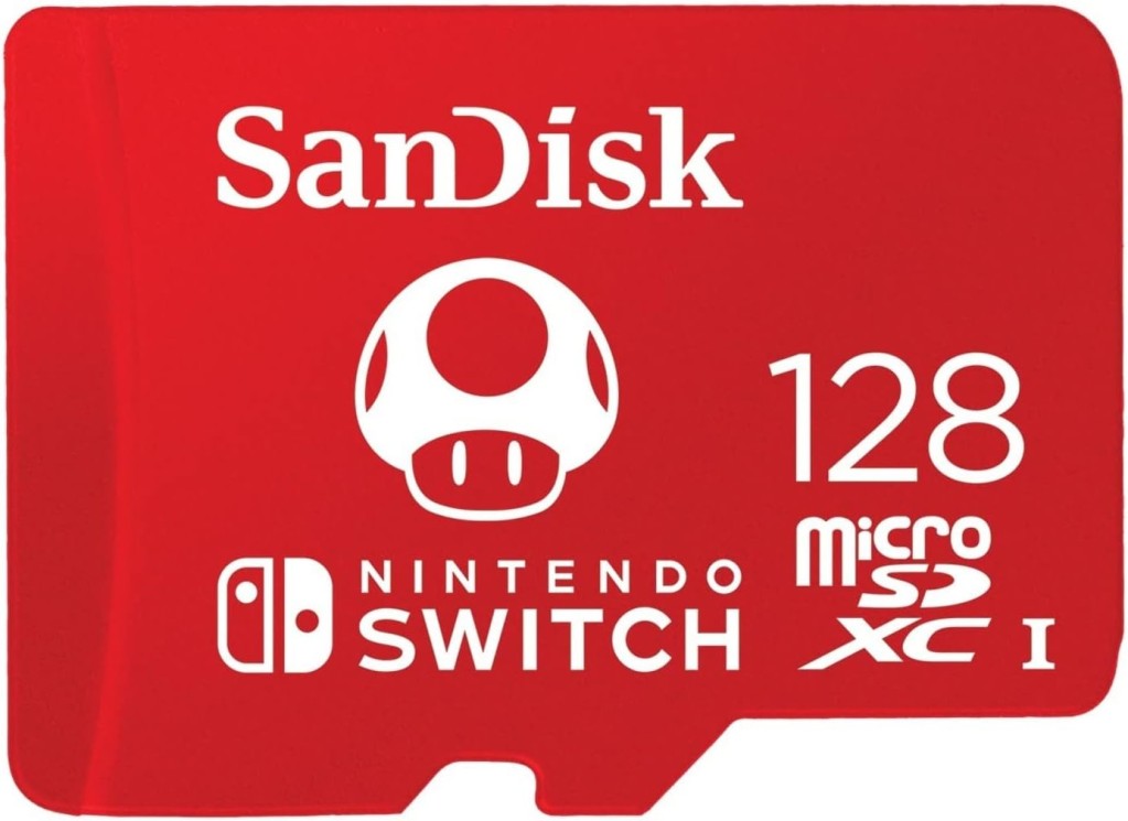 SanDisk 128GB microSDXC Card for Nintendo Switch