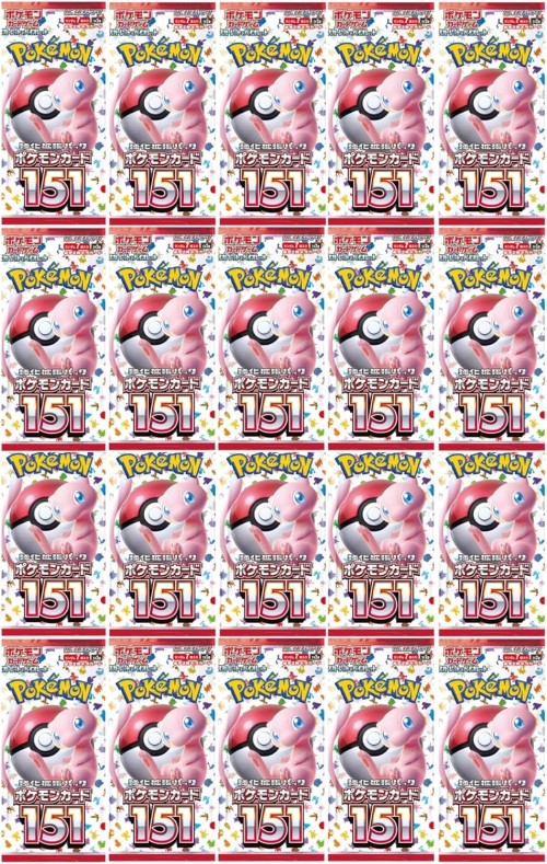 Pokemon 151 Japanese Booster Box 20 Packs