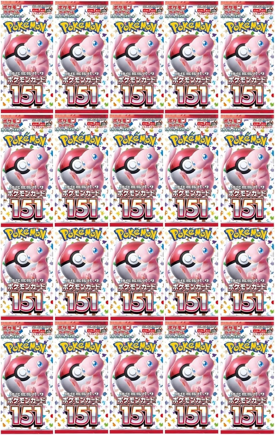 Pokemon 151 Japanese Booster Box 20 Packs