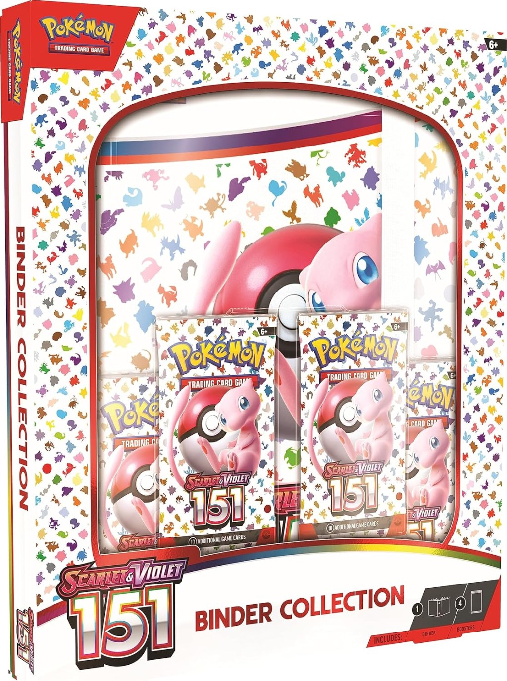 Pokemon TCG Scarlet & Violet Pokemon 151 Binder Collection Set