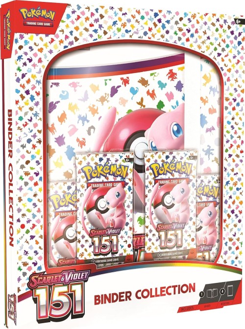 Pokemon TCG Scarlet & Violet  Pokemon 151 Binder Collection Set