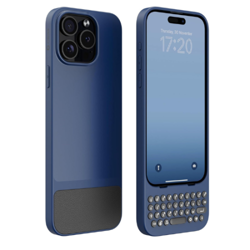 Clicks Keyboard Case for iPhone 15 Pro – Royal Ink