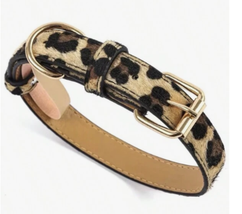Leopard Dog Collar