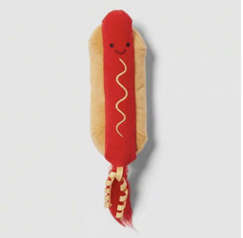 Hot Dog Cat Toy