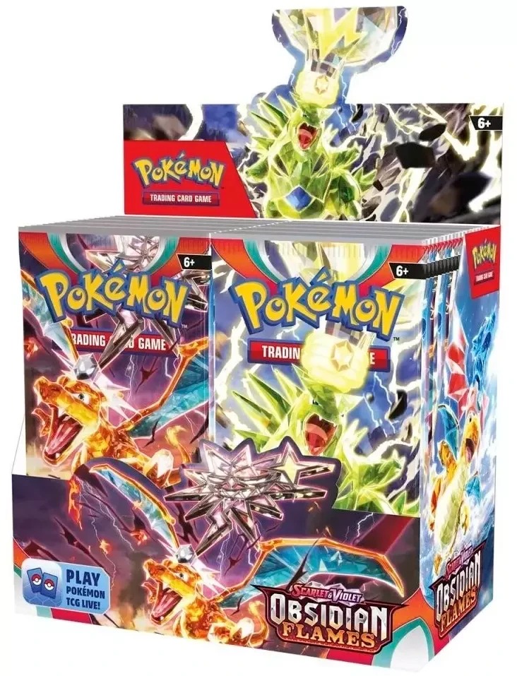 Pokemon TCG: ​Scarlet & Violet Obsidian Flames Factory Sealed Box