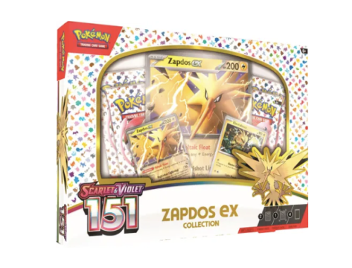 Trading Card Game: 151 Zapdos ex Box