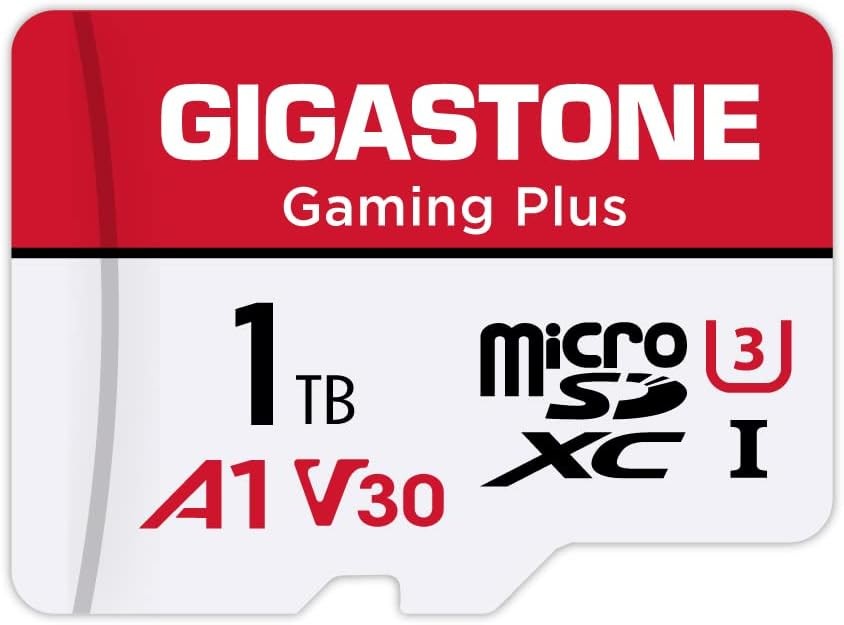 Gigastone Micro SDカード 1TB Nintendo Switch動作確認済み UHS-I A1 V30 U3 C10 150MB/s 高速対応