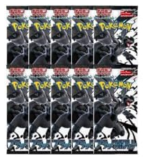 [10 Pack Bulk Sale] Pokémon Card Game Scarlet & Violet Expansion Pack “Black Bolt”