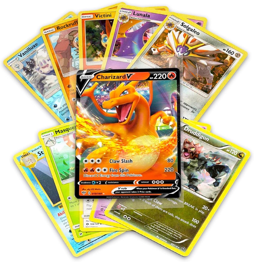 50+ Official Pokémon Cards Bundle – Includes Foils & Guaranteed Rares