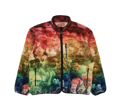 Supreme Muppets Fleece Jacket