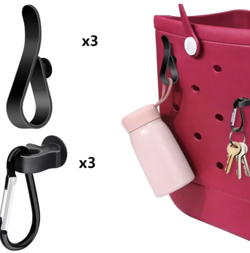 Bag Hole Hooks – Black