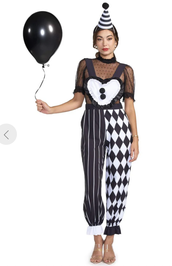 CREEPY CLOWN COSTUME