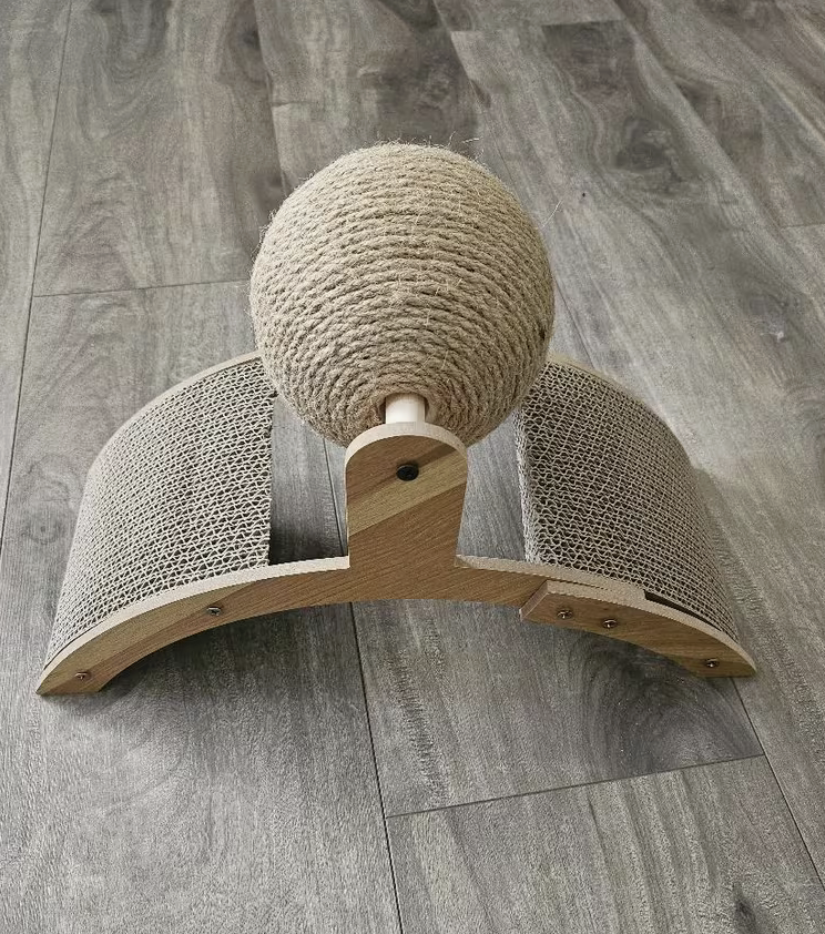 Scratching Ball Toy Cat Claw Grinding Plate