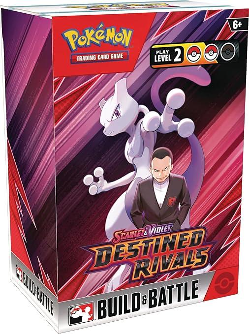 Pokémon TCG: Scarlet & Violet – Destined Rivals Build & Battle Box (4 Packs)