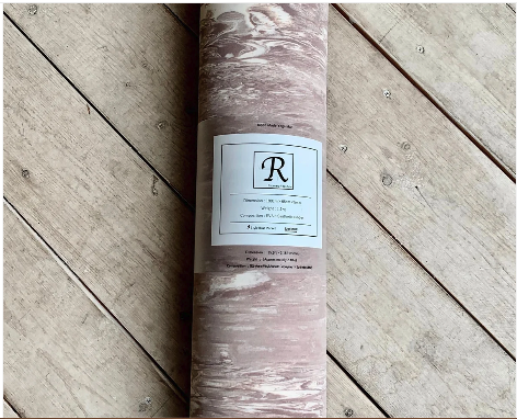 Recovery Yoga Mat 5mm – Pink, Made in Japan