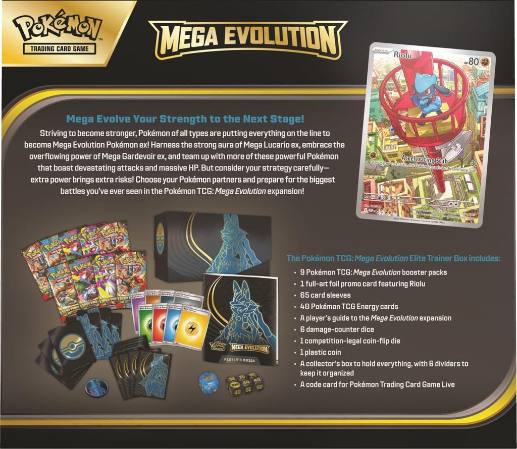 Pokémon TCG Mega Evolutions Elite Trainer Box – photo 2 of 2