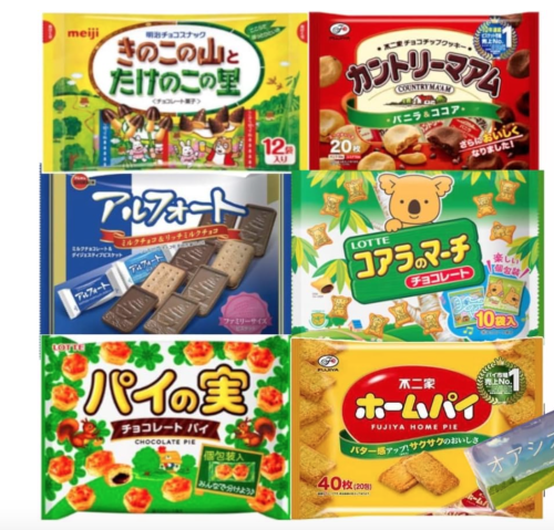 Assorted Japanese Snack Set – 6 Popular Treats