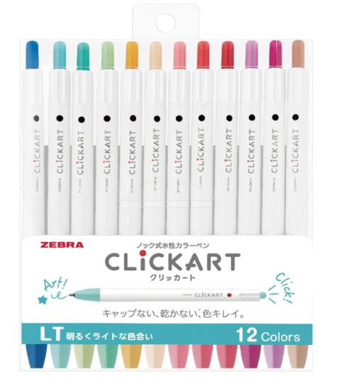 Zebra WYSS22-12CLT Water Based Pen