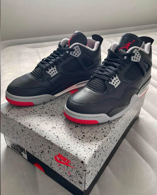 Bred 4s Size 12