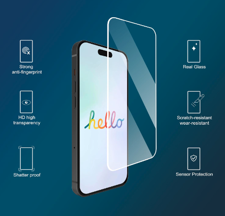 Ailun 3 Pack Screen Protector for iPhone 15 [6.1 inch] – photo 3 of 3