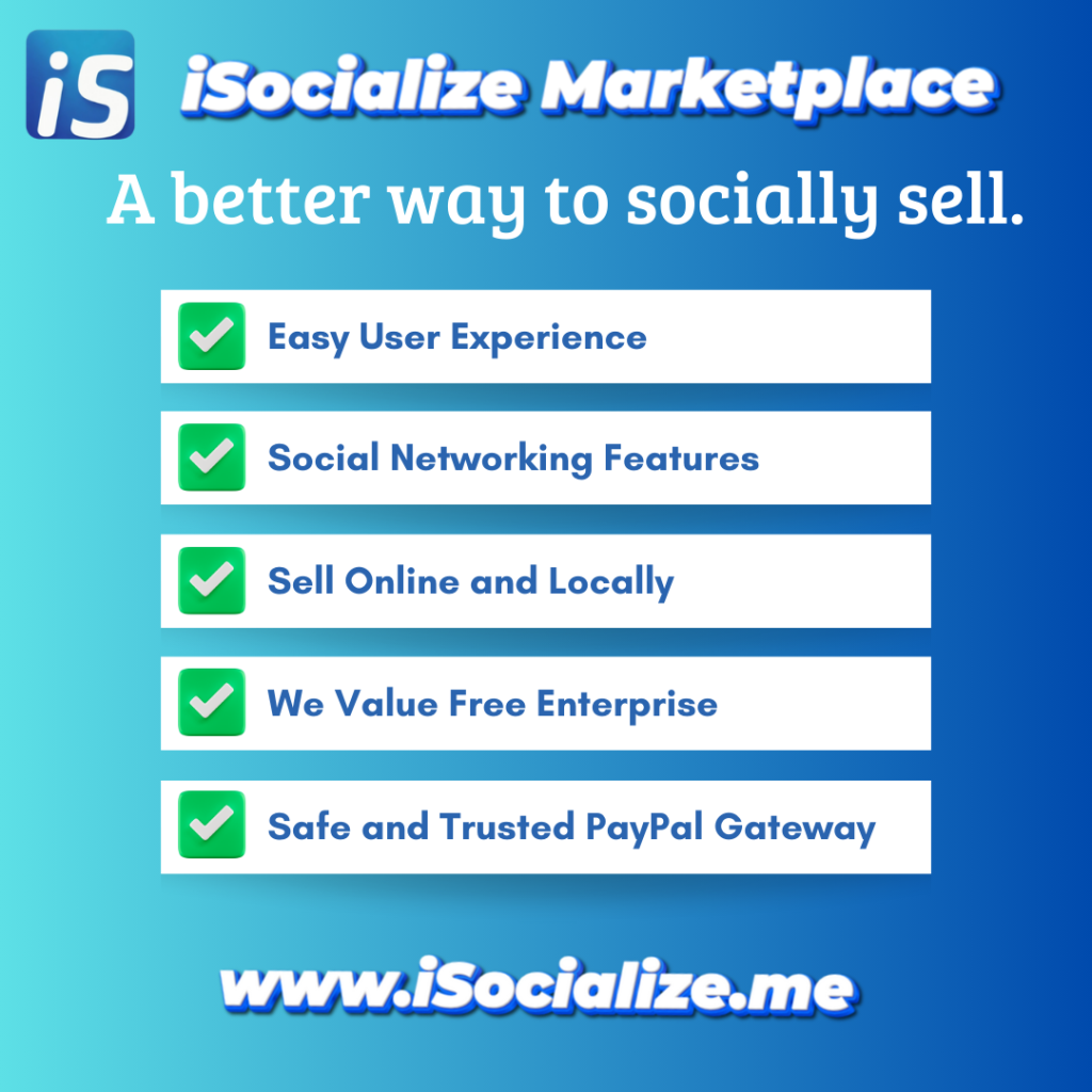 At iSocialize, we make buying, selling, and connecting easier than…