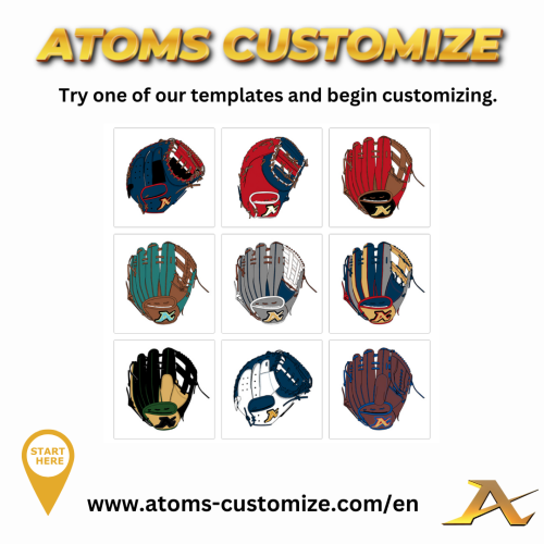 🔥Atoms Customized Baseball Glove!