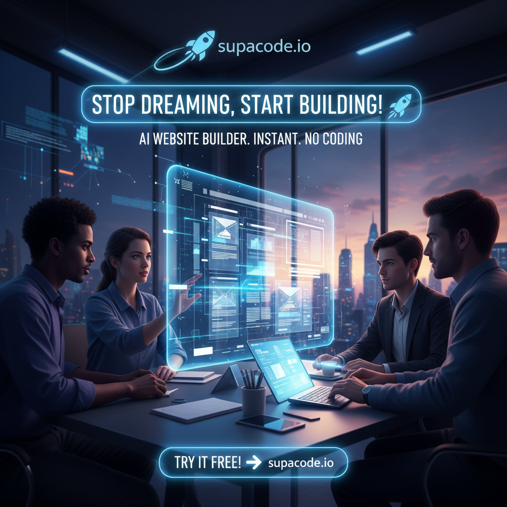 Stop dreaming, start building!