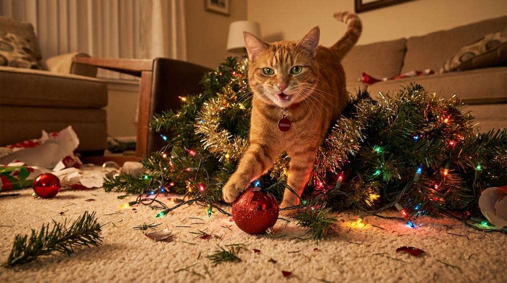 POV: You just spent an hour untangling Christmas lights, only for…