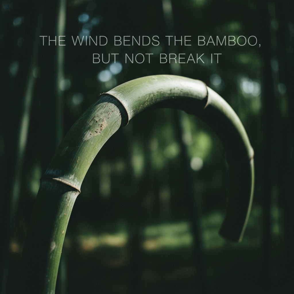 The human capacity for burden is like bamboo – far more flexible than…