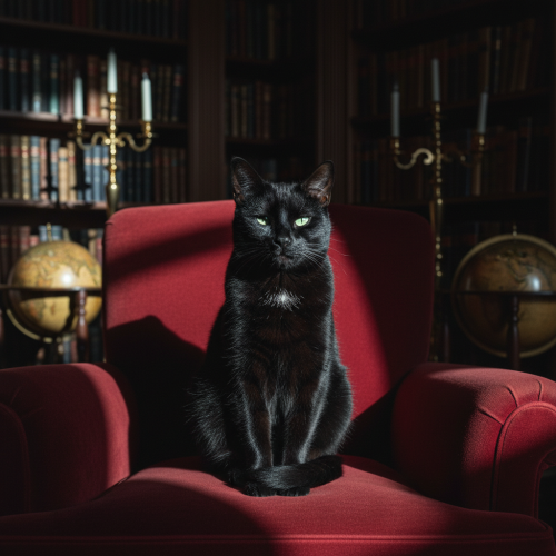 That moment when you realize your cat is judging your life choices.